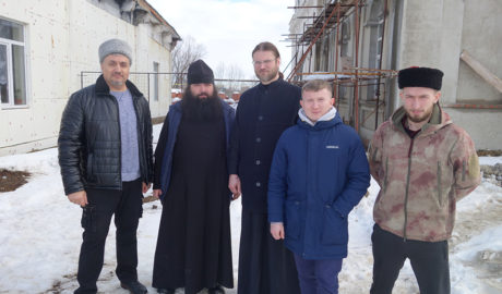 Донские казаки из Тамбова на празднике в Михайлове Рязанской области.