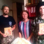 Казаки хутора Астаховский Наро-Фоминского отдела оказали гумпомощь.